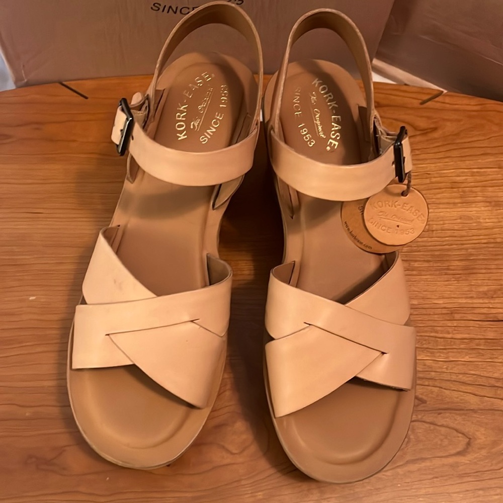 KORK-EASE Ava Natural sandals medium width